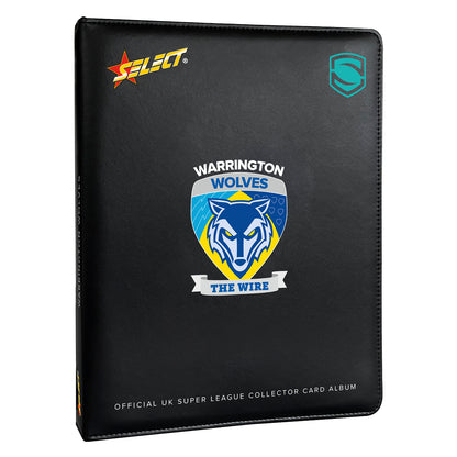 Warrington Wolves official Super League trading card album