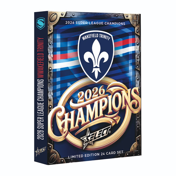 Wakefield Trinity 2026 Super League Champions Limited Edition Card Set